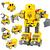 BRASTOY Veículos de Construção Transformam Robôs Brinquedos para Crianças 5 em 1